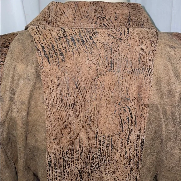 Vintage Global Identity G-III Leather Fashions Jacket. Brown. Bolero Style. Sz M - Picture 4 of 16